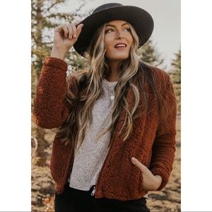 NWT Teddy Jacket